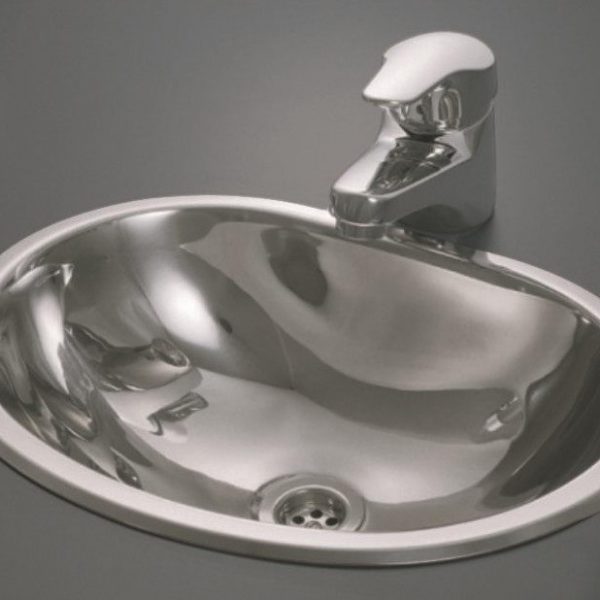 Piletas baño acero